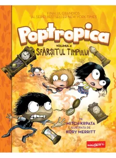 Coperta cărții Poptropica vol. 4: Sfârșitul timpului