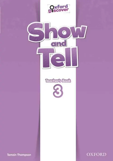 Coperta cărții Show and Tell 3 Teacher's Book