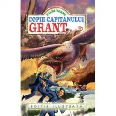 Coperta cărții Copiii capitanului Grant