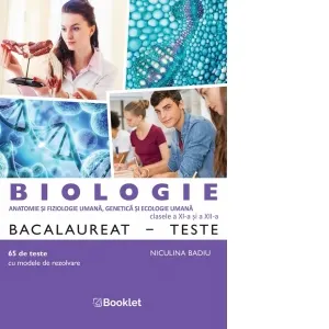 Coperta cărții Biologie BAC Teste pentru clasele a XI-a și a XII-a