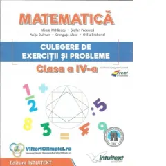 Coperta cărții Matematica. Culegere de exercitii si probleme pentru clasa a IV‑a