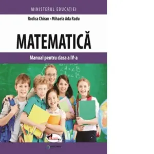 Coperta cărții Matematica. Manual pentru clasa a IV-a