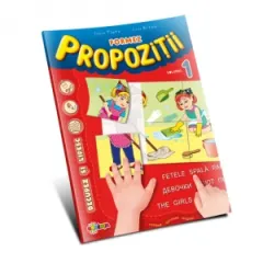 Coperta cărții Formez propozitii. Volumul 1