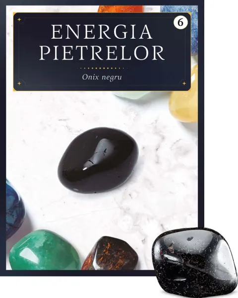 Coperta cărții Onix negru. Volumul 6. Energia pietrelor