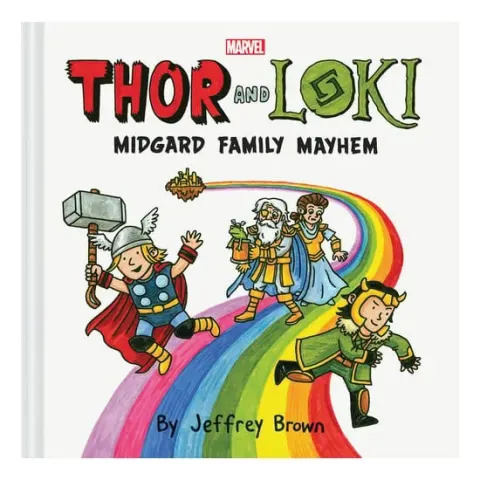 Coperta cărții Thor and Loki: Midgard family mayhem