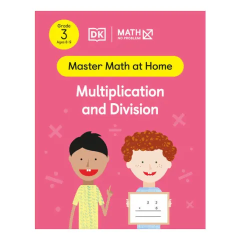 Coperta cărții Math - No Problem! Multiplication and Division, Grade 3 Ages 8-9