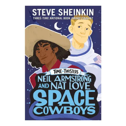Coperta cărții Neil Armstrong and Nat Love, space cowboys