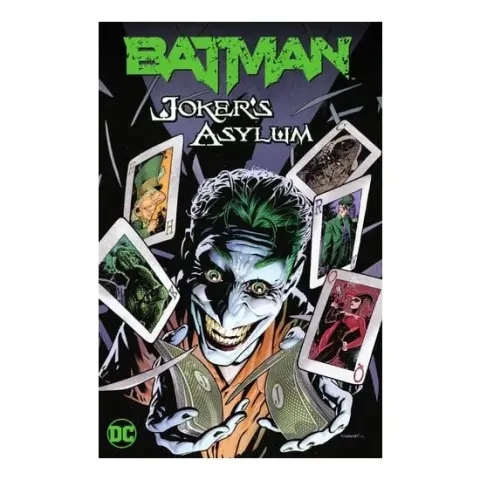 Coperta cărții Batman, Joker's asylum