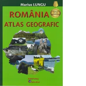 Coperta cărții Atlas geografic scolar Romania