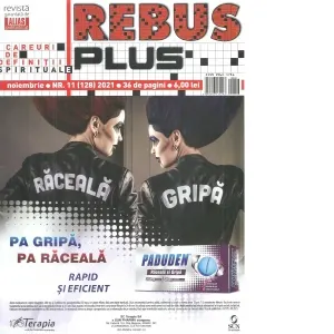 Coperta cărții Rebus Plus. Nr. 11/2021