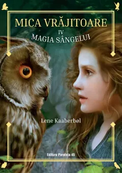 Coperta cărții Mica vrăjitoare (vol. 4): Magia sângelui