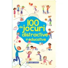 Coperta cărții 100 de jocuri distractive și educative