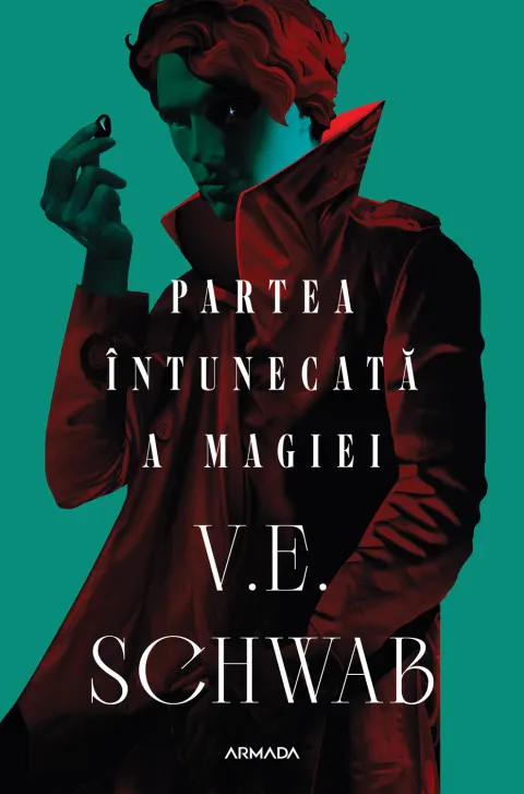 Coperta cărții Partea intunecata a magiei. Seria Culorile Magiei Vol.1 - V. E. Schwab