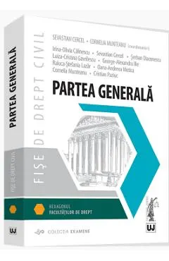 Coperta cărții Fise de drept civil. Partea generala - Sebastian Cercel, Cornelia Munteanu