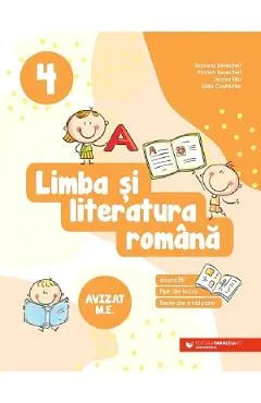 Coperta cărții Limba si literatura romana. Exercitii, fise de lucru, teste de evaluare - Clasa 4 - Daniela Berechet, Florian Berechet, Jeana Tita, Lidia Costache