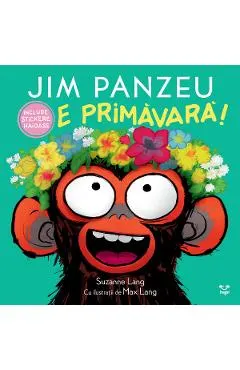 Coperta cărții Jim Panzeu. E primăvară!