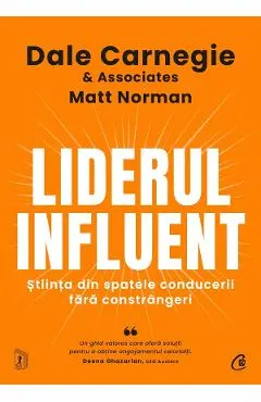 Coperta cărții Liderul influent