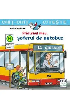 Coperta cărții Prietenul meu, șoferul de autobuz