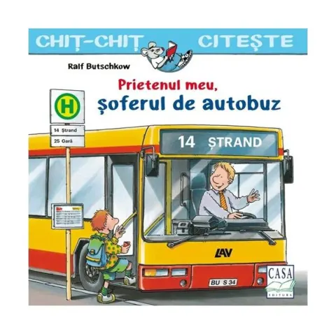 Coperta cărții Prietenul meu, șoferul de autobuz