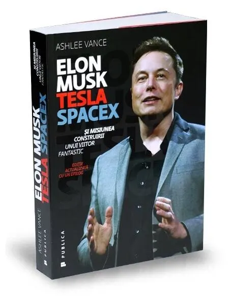 Coperta cărții Elon Musk
