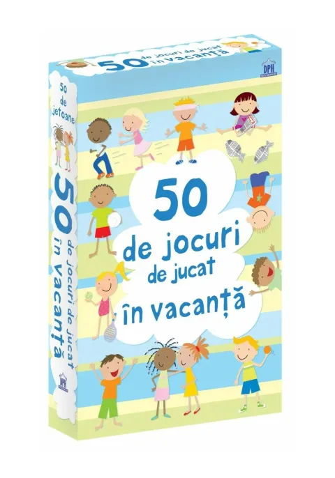 Coperta cărții 50 de jocuri de jucat în vacanță