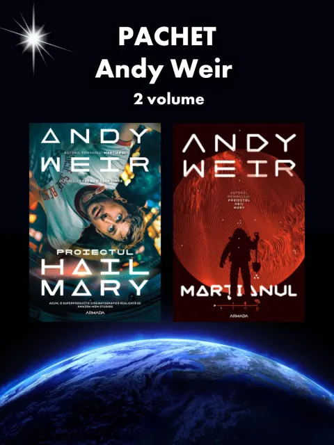 Coperta cărții Pachet Andy Weir 2 vol.