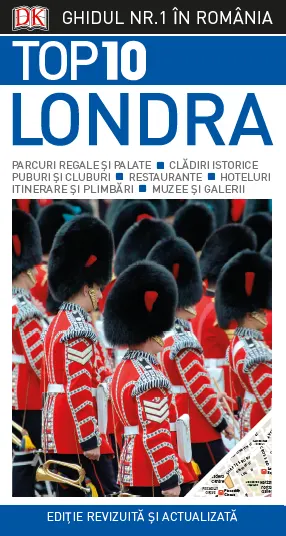 Coperta cărții Top 10. Londra. Ghiduri turistice vizuale