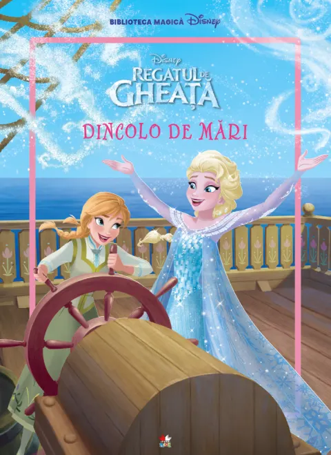 Coperta cărții Regatul de gheață. Dincolo de mări. Carte gigant (grupa mare)