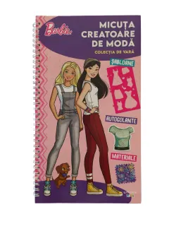 Coperta cărții Barbie. Micuța creatoare de modă. Colecția de vară