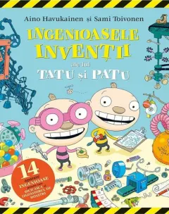 Coperta cărții Ingenioasele invenții ale lui Tatu și Patu