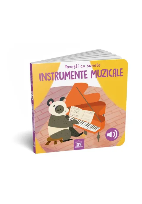 Coperta cărții Povesti cu sunete - Instrumente muzicale