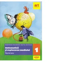 Coperta cărții Matematica si explorarea mediului. Fise de lucru. Clasa I