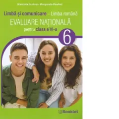 Coperta cărții Limba si comunicare. Limba romana. Evaluare Nationala pentru clasa a VI-a (editie 2026-2027)