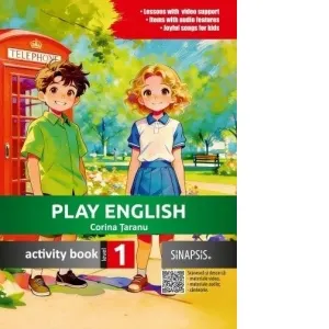 Coperta cărții Play English. Activity Book Level 1. Caiet de limba engleza pentru clasa a I-a
