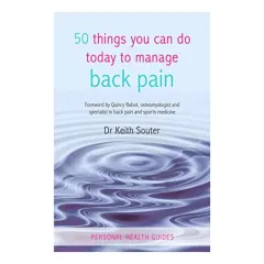 Coperta cărții 50 Things You Can Do Today To Manage Back Pain