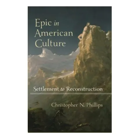Coperta cărții Epic in American Culture