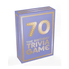 Coperta cărții 70 - the Birthday Trivia Game