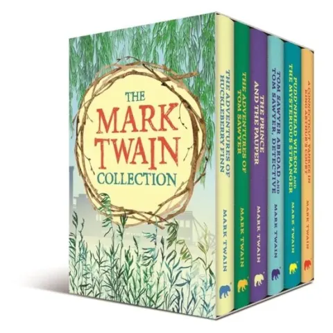 Coperta cărții The Mark Twain Collection (6 Books Box Set) (Arcturus Classic Collections)