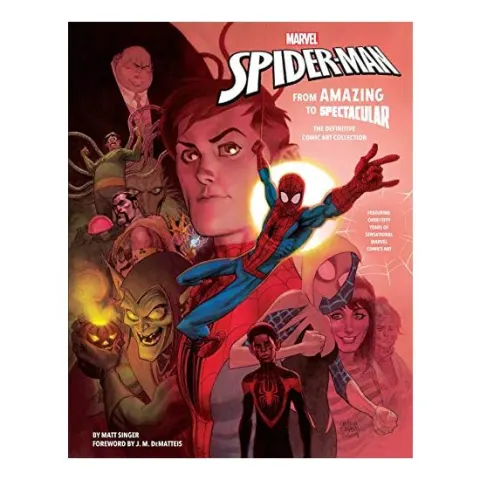 Coperta cărții Marvel's Spider-Man: From Amazing to Spectacular