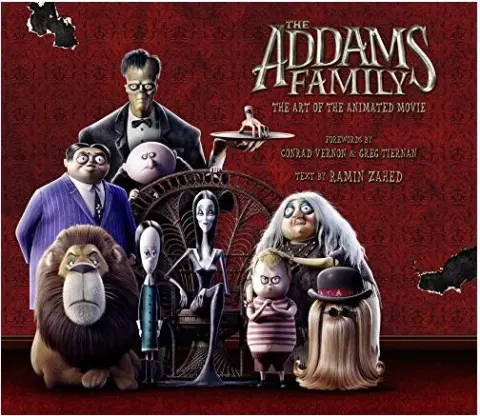 Coperta cărții Art of the Addams Family