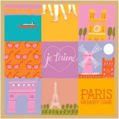 Coperta cărții Paris Memory Game