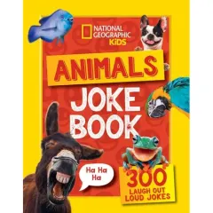 Coperta cărții Animals Joke Book Laugh-out-loud jokes (National Geographic Kids)