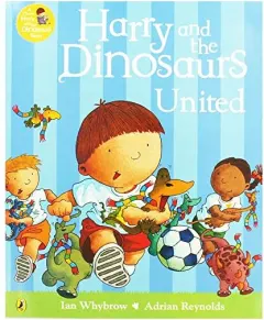 Coperta cărții Harry and the dinosaurs united