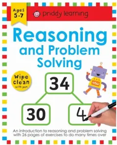 Coperta cărții Reasoning and Problem Solving: Wipe Clean Workbook
