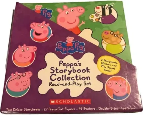 Coperta cărții Peppa's Storybook Collection Read-and-Play Set