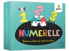 Coperta cărții Numerele. Cartoane de perete educative și decorative