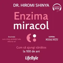 Coperta cărții Enzima miracol. Cum să ajungi sănătos la 100 de ani (audiobook)