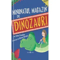 Coperta cărții Minunatul magazin de dinozauri