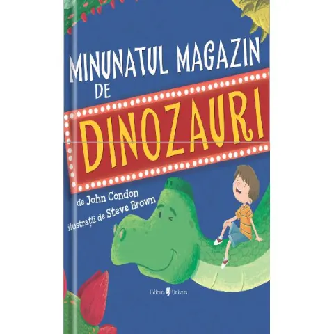 Coperta cărții Minunatul magazin de dinozauri
