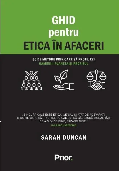 Coperta cărții Ghid pentru etica in afaceri